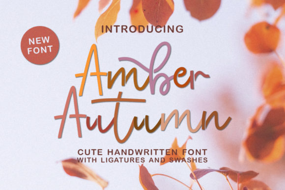Amber Autumn Font for Business
