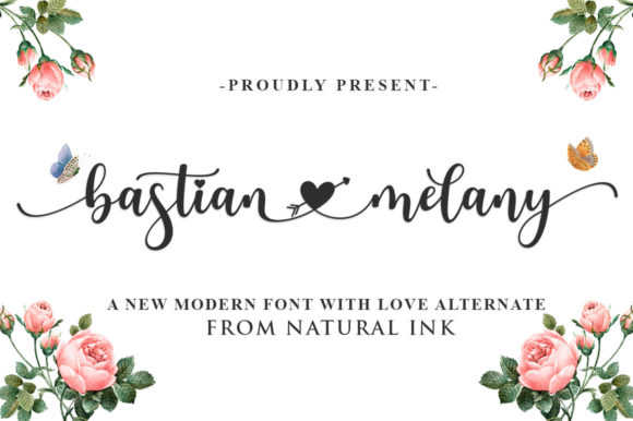 Bastian Melany: A Luxurious Handwritten Font