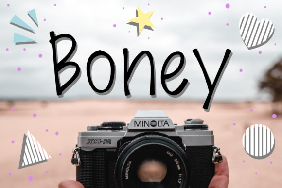 Boney: A Handwritten Font for Creative Projects