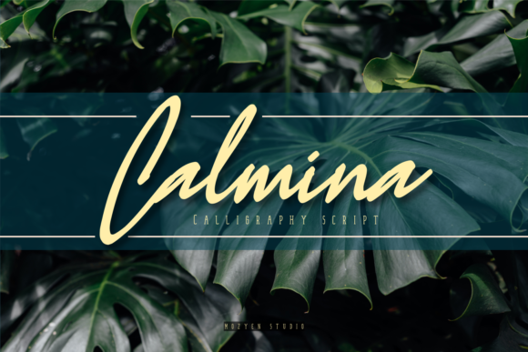 Calmina: A Handwritten Font for Creative Makers