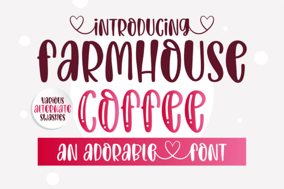 Farmhous Coffee: A Handwritten Font for Creative Brands