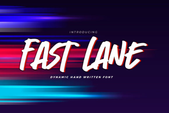 Fast Lane Font for Business