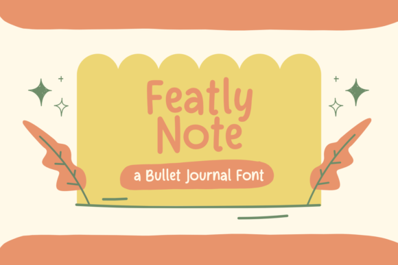 Featly Note Font for Web Design