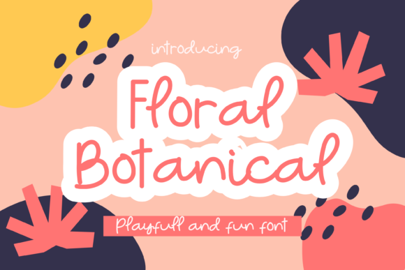 Floral Botanical: A Cheerful Font for Web Design