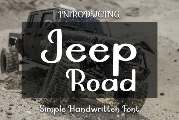 Jeep Road: A Handwritten Font for Web Design