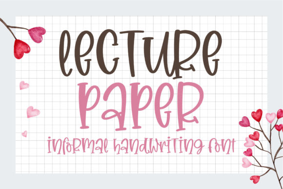Lecture Paper: A Fun Serif for Creative Projects