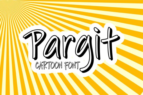 Pargit: A Handwritten Font for Web Design