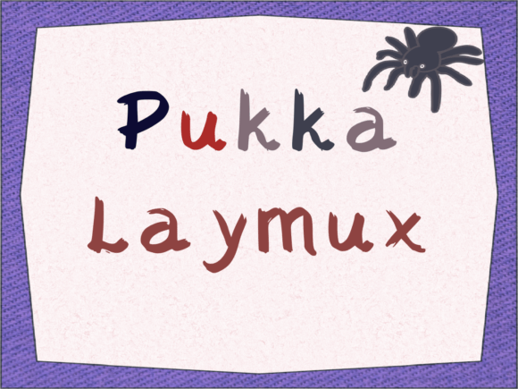 Pukka Laymux: A Whimsical Handwritten Font
